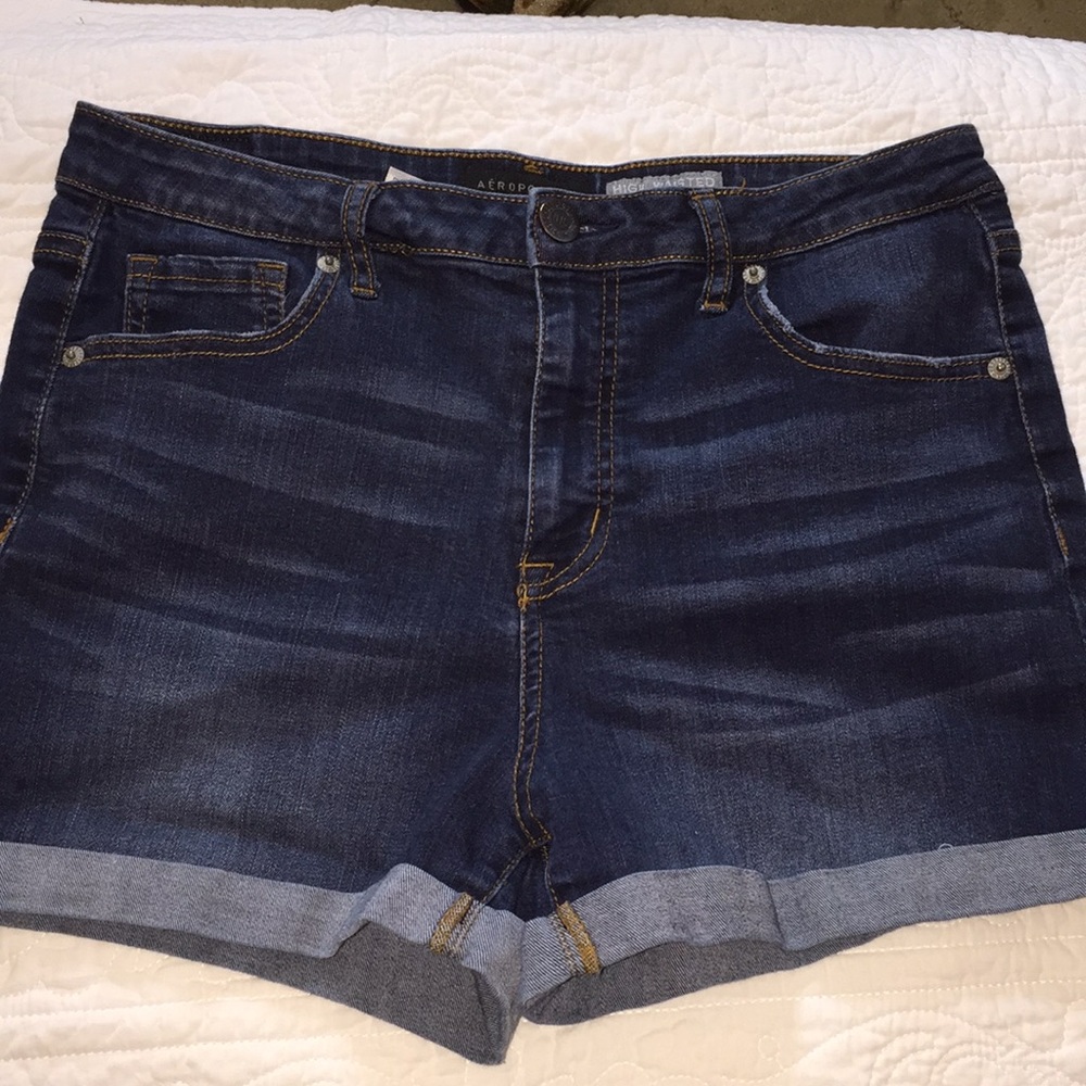 Aeropostale Cuffed Shorts